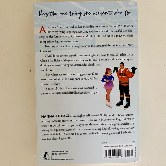 NWOT Icebreaker Paperback Novel by Hannah Grace; MSRP $17.99 - Picture 2 of 4